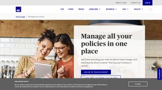 
                            7. Manage your policy | AXA UK