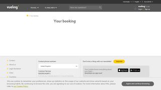 
                            6. Manage your reservation - booking details| vueling.com