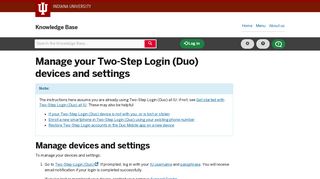 
                            9. Manage your Two-Step Login (Duo) devices and settings