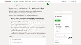 
                            12. Manage your Xbox One passkey - Xbox Support