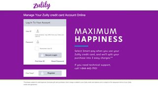 
                            2. Manage Your zulily Credit Card Account - Synchrony