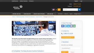 
                            2. Managed Access Control | Tyco Integrated Security