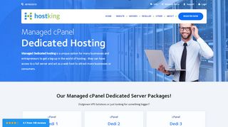 
                            13. Managed cPanel Dedicated Hosting South Africa | Hostking