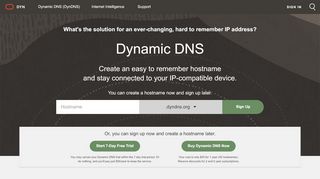 
                            2. Managed DNS DDNS DynDNS Services | Dyn