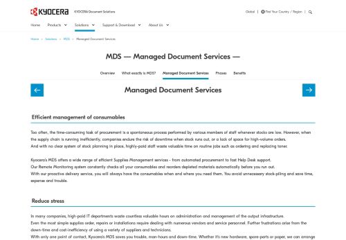 
                            6. Managed Document Services | KYOCERA Document Solutions