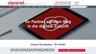 
                            2. Managed Hosting & Cloud Services | Claranet Deutschland