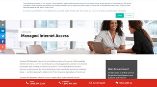 
                            7. Managed Internet Access​ - Sungard Availability Services