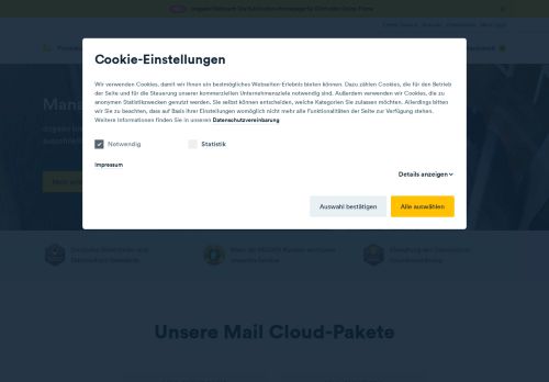 
                            6. Managed Mail Cloud - Zuverlässige, sichere E-Mail ... - Dogado