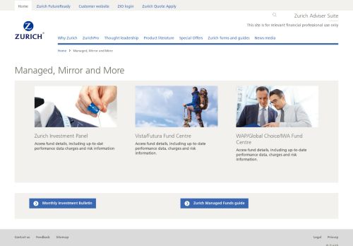 
                            7. Managed, Mirror and More | Home | Zurich Insurance