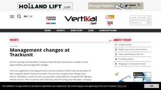 
                            8. Management changes at Trackunit | News | Vertikal.net