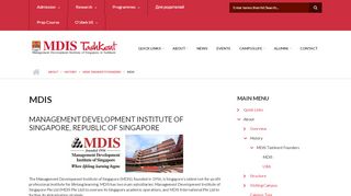 
                            4. management development institute of singapore ... - MDIS ...