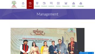 
                            3. Management - ITM Global School, Gwalior | Affiliated to Cambridge ...