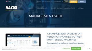 
                            5. Management Suite for Unattended Machines - Nayax