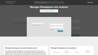 
                            4. Manager Likestagram. Likegrowers login - FreeTemplateSpot