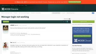 
                            1. Manager login not working | MODX Community Forums