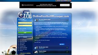 
                            11. Manager Login - soccer manager - OnlineFootballManager