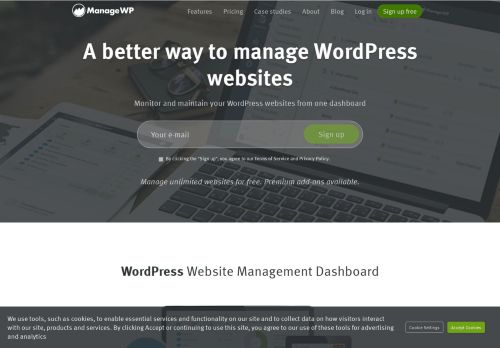 
                            9. ManageWP – Manage WordPress Sites from One Dashboard