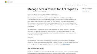 
                            4. Managing access tokens, bearer tokens, access_token, refresh_token ...