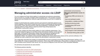 
                            7. Managing administrator access via LDAP - Pexip Docs