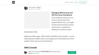 
                            12. Managing AWS Services and SSH from your Smartphone – Ankit ...