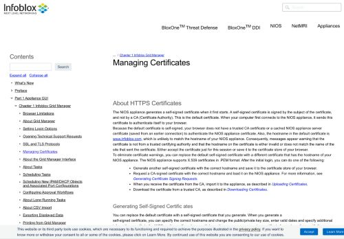 
                            10. Managing Certificates