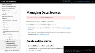 
                            7. Managing Data Sources - Help | IntelliJ IDEA - JetBrains
