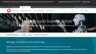 
                            2. Managing devices - Vodafone