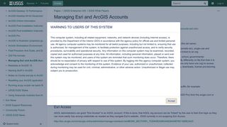 
                            8. Managing Esri and ArcGIS Accounts - USGS OEI/Enterprise GIS ...