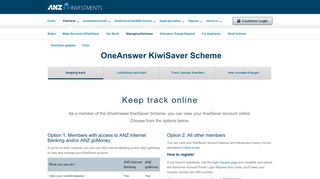 
                            4. Managing KiwiSaver - ANZ Investments