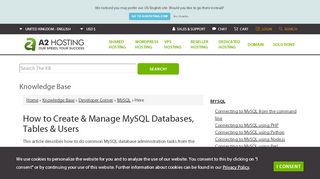 
                            7. Managing MySQL Databases and Users From the Command Line