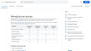 
                            6. Managing user groups - Google My Business Help - Google Support