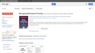 
                            10. Managing Web-based Training: How to Keep Your Program on Track and ...