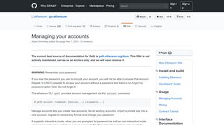 
                            2. Managing your accounts · ethereum/go-ethereum Wiki · GitHub