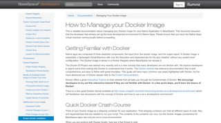 
                            10. Managing Your Docker Image - BaseSpace Developers - Illumina