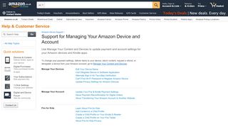 
                            3. Managing Your Fire & Kindle Content and Account - Amazon UK
