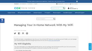 
                            13. Managing Your In-Home Network With My WiFi - Cox