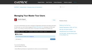 
                            6. Managing Your Master Tour Users - support - Eventric