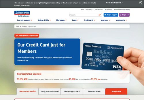 
                            9. Managing Your Select Credit Card Online | Nationwide