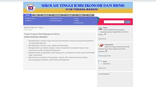 
                            6. Manajemen Bisnis - STIEB Perdana Mandiri