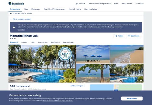 
                            3. Manathai Khao Lak, Takua Pa: Hotelbewertungen 2019 | Expedia.de