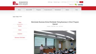 
                            11. Manchester Business School Worldwide “Doing Business in China ...