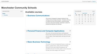 
                            3. Manchester Community Schools - Washtenaw Schools Moodle