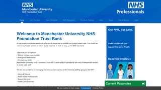 
                            8. Manchester University NHS Foundation Trust - NHS Professionals