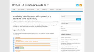 
                            8. Mandatory monthly Login with DynDNS.org automate | R.T.F.M. - A ...