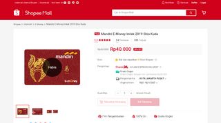 
                            13. Mandiri E-Money Imlek 2019 Shio Kuda | Shopee Indonesia
