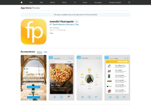 
                            12. mandiri fiestapoin on the App Store - iTunes - Apple