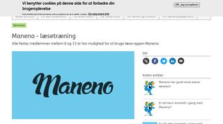 
                            4. Maneno - læsetræning | [www.nota.dk]