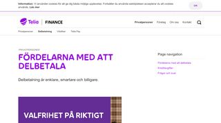 
                            8. Många bäckar små - Telia Finance