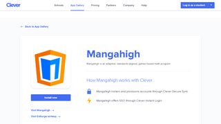 
                            8. Mangahigh - Clever application gallery | Clever