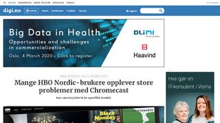 
                            9. Mange HBO Nordic-brukere opplever store problemer med ... - Digi.no